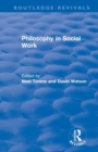 Image for Philosophy in social work