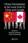 Image for Citizen Participation at the Local Level in China and Canada