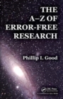 Image for The A-Z of Error-Free Research