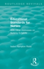 Image for Educational Standards for Nurses