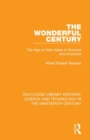 Image for The wonderful century  : its successes and failures