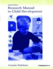 Image for Research Manual in Child Development