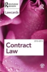 Image for Contract Lawcards 2012-2013