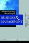 Image for Effective Learning and Teaching in Business and Management