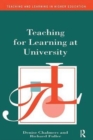 Image for Teaching for Learning at University