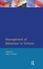 Image for Management of Behaviour in Schools