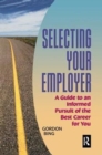 Image for Selecting Your Employer