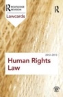 Image for Human Rights Lawcards 2012-2013