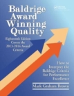 Image for Baldrige Award Winning Quality : How to Interpret the Baldrige Criteria for Performance Excellence