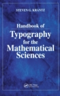 Image for Handbook of Typography for the Mathematical Sciences