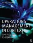 Image for Operations Management in Context