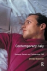 Image for Contemporary Italy  : economy, society and politics since 1945