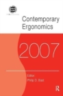 Image for Contemporary Ergonomics 2007 : Proceedings of the International Conference on Contemporary Ergonomics (CE2007), 17-19 April 2007, Nottingham, UK