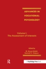 Image for Advances in vocational psychologyVolume 1,: The assessment of interests