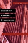 Image for Design of Masonry Structures
