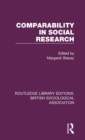 Image for Comparability in Social Research