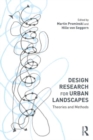 Image for Design Research for Urban Landscapes