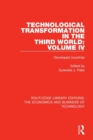 Image for Technological Transformation in the Third World: Volume 4 : Developed Countries