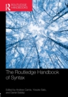 Image for The Routledge Handbook of Syntax