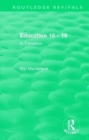 Image for Education 16 - 19 (1993)