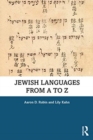 Image for Jewish Languages from A to Z
