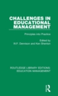 Image for Challenges in educational management  : principles into practice