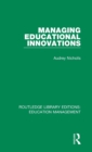 Image for Managing Educational Innovations