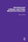 Image for Psychology Library Editions: Neuropsychology