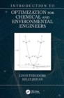 Image for Introduction to optimization for chemical and environmental engineers