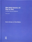 Image for IBM SPSS Statistics 25 Step by Step