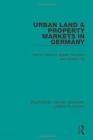 Image for Urban Land and Property Markets in Germany