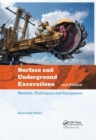 Image for Surface and underground excavations  : methods, techniques and equipment