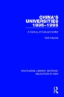 Image for China&#39;s Universities, 1895-1995