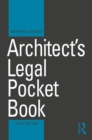 Image for Architect&#39;s legal pocket book
