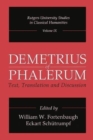 Image for Demetrius of Phalerum  : text, translation, and discussion