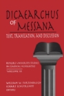 Image for Dicaearchus of Messana  : text, translation and discussion