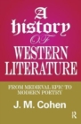 Image for A History of Western Literature : From Medieval Epic to Modern Poetry