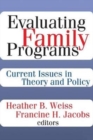 Image for Evaluating Family Programs