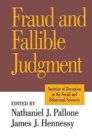 Image for Fraud and Fallible Judgement