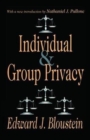 Image for Individual and Group Privacy