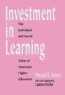Image for Investment in Learning