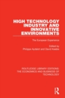 Image for High Technology Industry and Innovative Environments