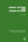 Image for Animal Nature and Human Nature