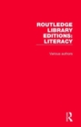Image for Routledge Library Editions: Literacy