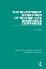 Image for The Investment Behaviour of British Life Insurance Companies