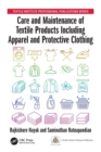 Image for Care and Maintenance of Textile Products Including Apparel and Protective Clothing