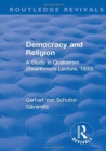 Image for Revival: Democracy and Religion (1930)