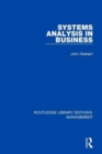 Image for Systems Analysis in Business