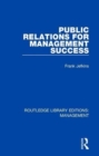 Image for Public Relations for Management Success