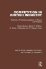 Image for Competition in British industry  : restrictive practices legislation in theory and practice
